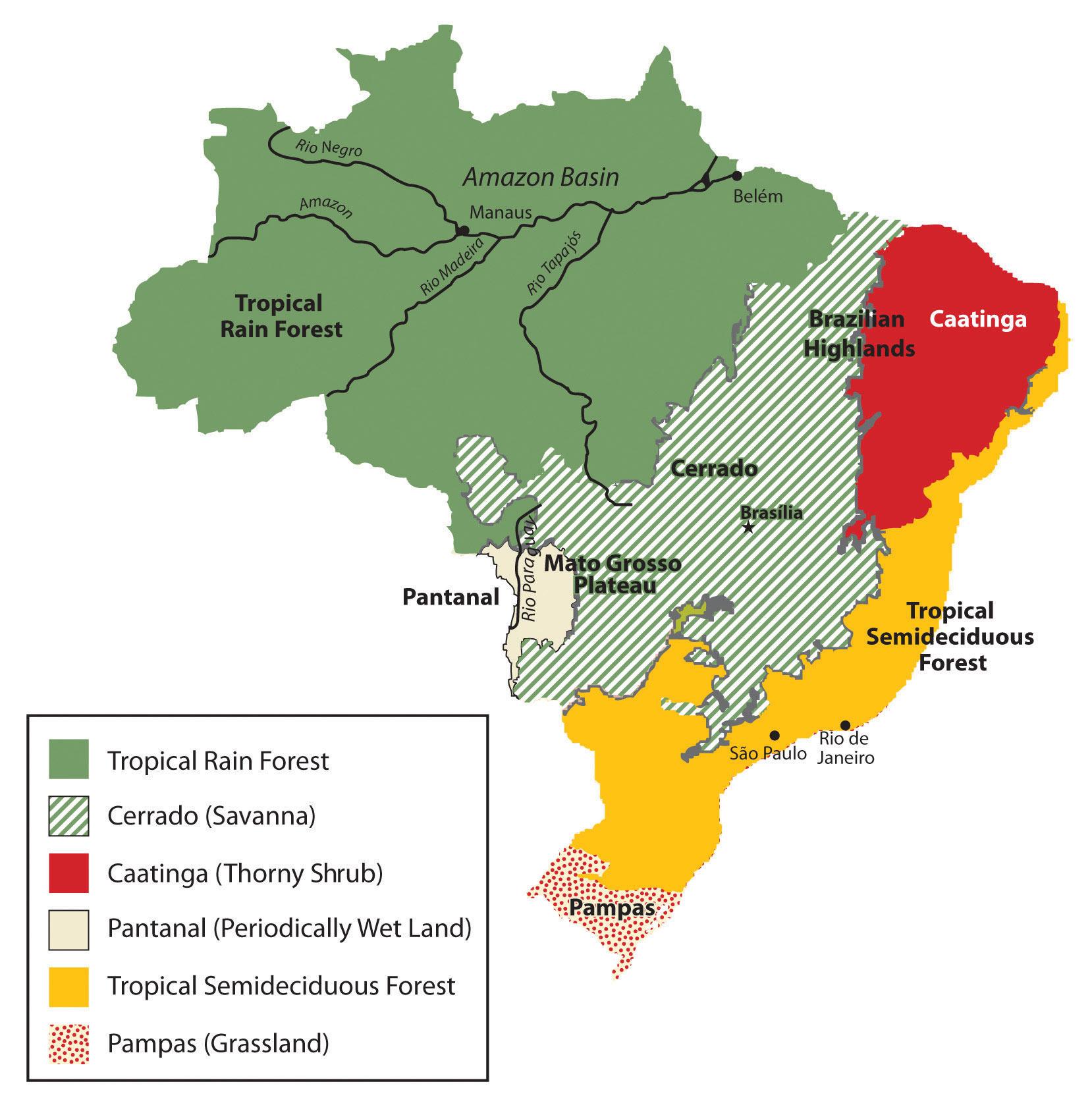 What Is Brazil S Main Natural Resources